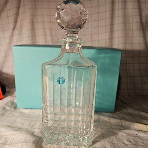 Tiffany "Plaid" decanter